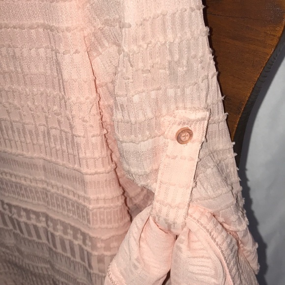 Calvin Klein Tunic Top, Button Sleeves - Picture 2 of 4